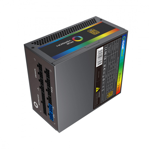 Блок питания Gamemax RGB 750W Rainbow (Gold) фото 4