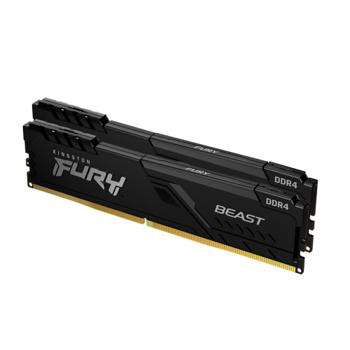 Комплект модулей памяти Kingston FURY Beast KF426C16BB1K2/32 DDR4 32GB (Kit 2x16GB) 2666MHz фото 2