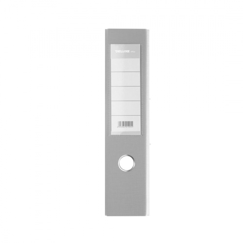 Папка-регистратор Deluxe с арочным механизмом, Office 3-WT17 (3" WHITE), А4, 70 мм, белый фото 4