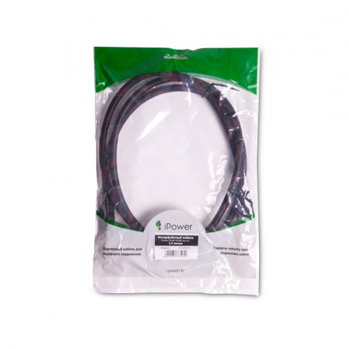 Интерфейсный кабель iPower HDMI-HDMI ver.1.4 1.5 м. 5 в. фото 4