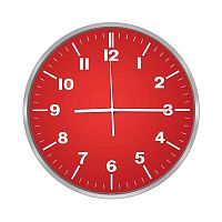 Часы настенные Centek СТ-7100 Красный