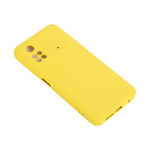 Чехол для телефона X-Game XG-HS131 для POCO M4 Pro Силиконовый Жёлтый фото 3