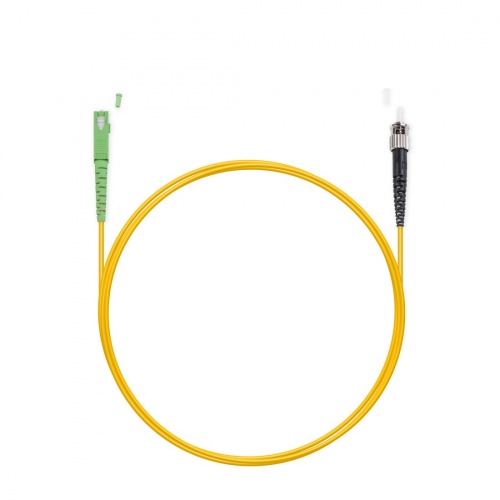 Патч Корд Оптоволоконный SC/APC-ST/UPC SM 9/125 Simplex 3.0мм 1 м фото 3