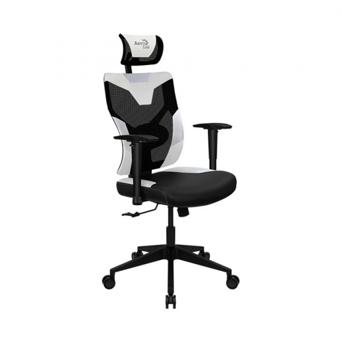 Игровое компьютерное кресло Aerocool Guardian-Azure White фото 2
