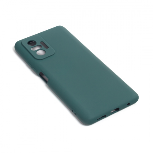 Чехол для телефона X-Game XG-HS36 для Redmi Note 10 Pro Силиконовый Тёмно-зелёный фото 3