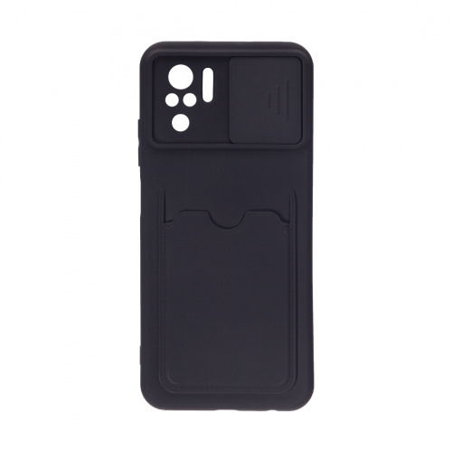 Чехол для телефона XG XG-S076 для Redmi Note 10S Чёрный Card Holder фото 2