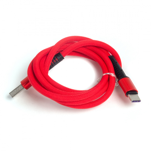 Интерфейсный кабель LDNIO Type-C LS63 5A Fast 1м/2м Красный фото 3