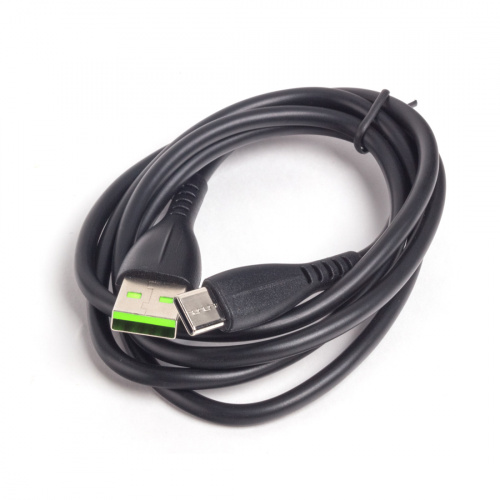 Интерфейсный кабель Awei Type-C CL-115T 2.4A 1m Чёрный фото 3