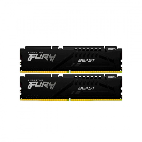 Комплект модулей памяти Kingston FURY Beast KF556C40BBAK2-64 DDR5 64GB (Kit 2x32GB) 5600MHz фото 2