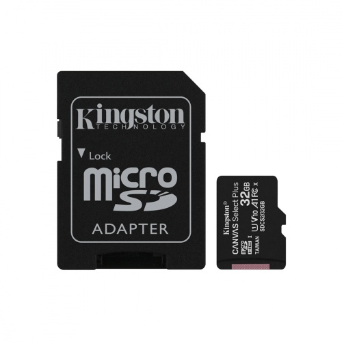Карта памяти Kingston SDCS2/32GB Class 10 32GB + адаптер фото 3