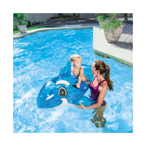 Надувная игрушка Bestway 41037 в виде дельфина для плавания фото 4