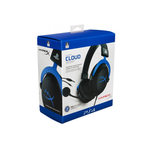 Гарнитура HyperX Cloud Gaming Headset - Blue for PS4 4P5H9AM#ABB фото 4