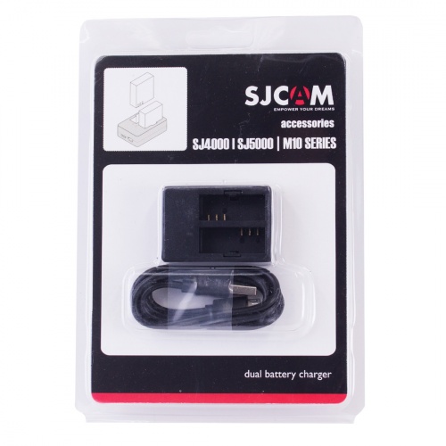 Зарядное устройство SJCAM SJ300 для 2-х аккумуляторов SJ4000 фото 4
