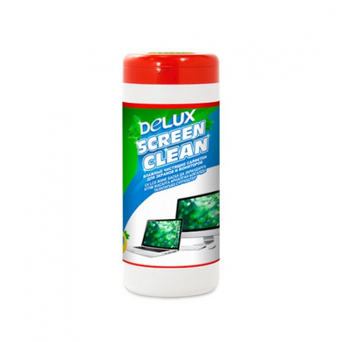 Чистящие салфетки Delux Screen Clean 100