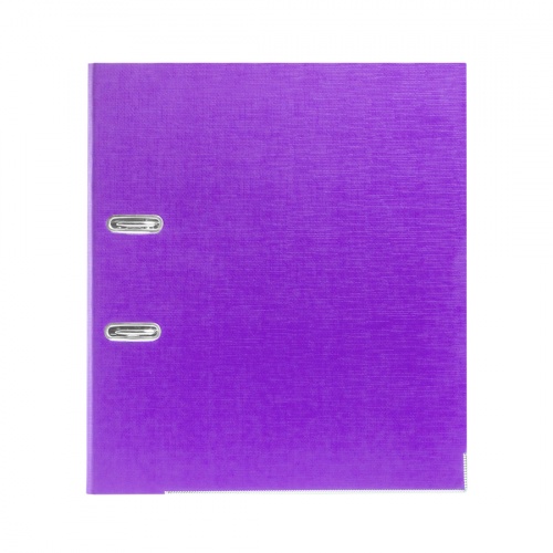 Папка-регистратор Deluxe с арочным механизмом, Office 2-PE1, А4, 50 мм, фиолетовый фото 3