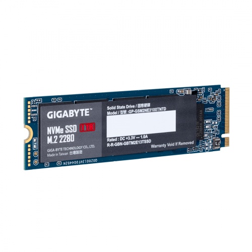 Твердотельный накопитель внутренний Gigabyte GP-GSM2NE3100TNTD 1TB M.2 PCI-E 3.0x4 фото 3