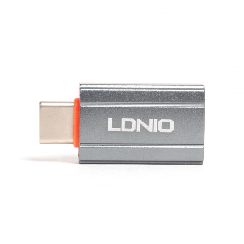 Переходник LDNIO LC140 USB A на USB Type-C Адаптер Серый фото 3