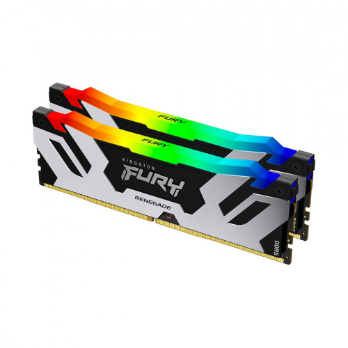 Комплект модулей памяти Kingston FURY Renegade RGB XMP KF560C32RSAK2-64 DDR5 64GB (Kit 2x32GB) 6000M фото 2
