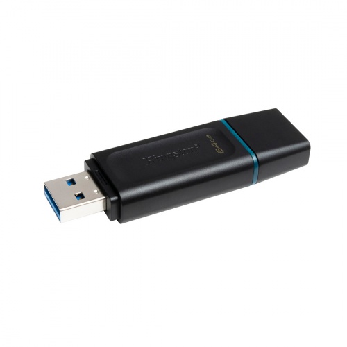 USB-накопитель Kingston DTX/64GB 64GB Чёрный фото 3