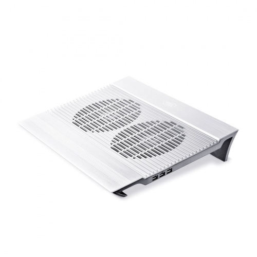 Охлаждающая подставка для ноутбука Deepcool N8 Silver 17" фото 2