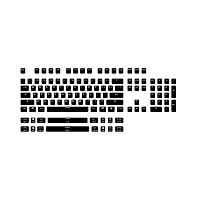 Набор кнопок на клавиатуру Steelseries PrismCAPS Black- US (Black)