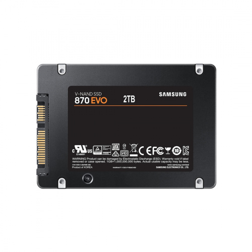 Твердотельный накопитель SSD Samsung 870 EVO 2000 ГБ SATA 2.5" фото 4