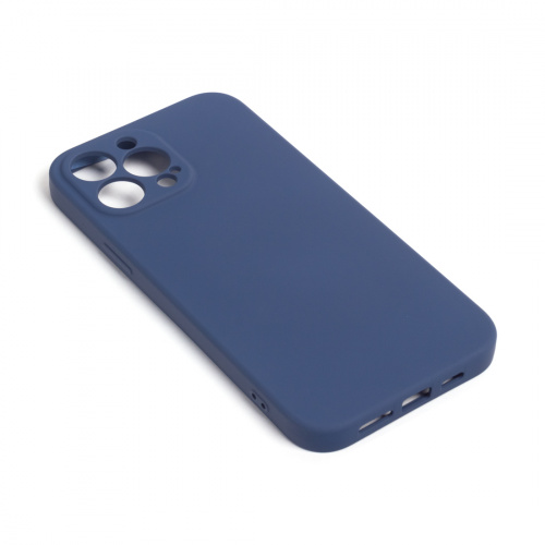 Чехол для телефона XG XG-HS84 для Iphone 13 Pro Max Силиконовый Тёмно-синий фото 3