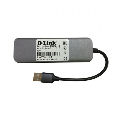 Сетевой адаптер D-Link DUB-H4/E1A фото 4