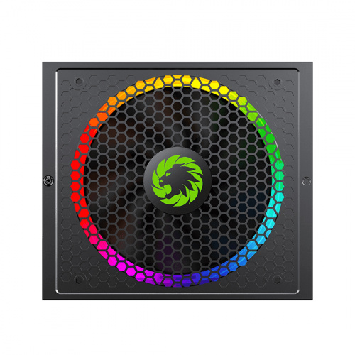 Блок питания Gamemax RGB 550W Rainbow (Gold) фото 3