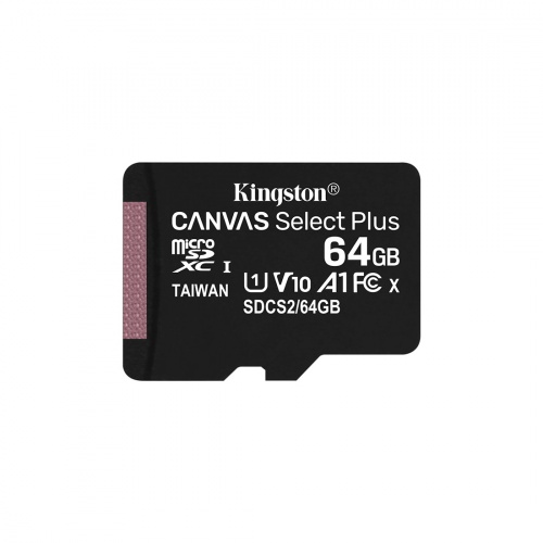 Карта памяти Kingston SDCS2/64GBSP Class 10 64GB, без адаптера фото 3