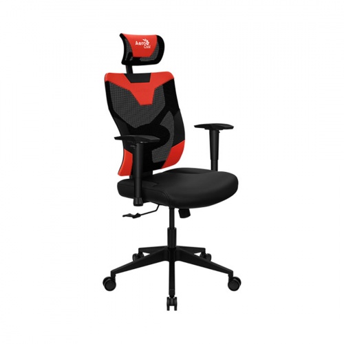 Игровое компьютерное кресло Aerocool Guardian-Champion Red фото 2