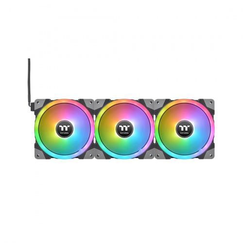 Кулер для компьютерного корпуса Thermaltake SWAFAN EX12 RGB PC Cooling Fan (3-Fan Pack) фото 4