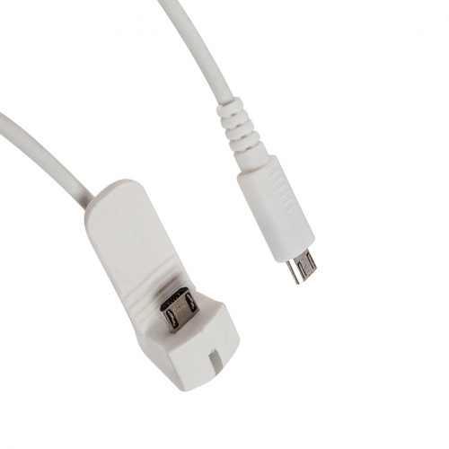 Противокражный кабель Eagle A6150BW (Reverse Micro USB - Micro USB) фото 2