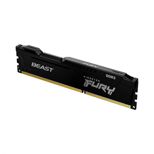 Модуль памяти Kingston Fury Beast Black KF316C10BB/8 DDR3 8GB 1600MHz фото 2