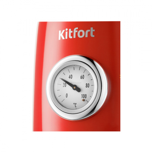 Чайник электрический Kitfort КТ-6147-3 красный фото 4