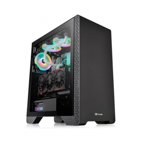 Компьютерный корпус Thermaltake S300 TG Black без Б/П фото 2