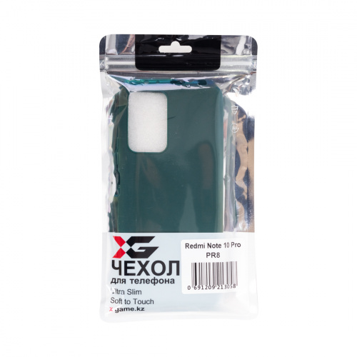 Чехол для телефона X-Game XG-PR8 для Redmi Note 10 Pro TPU Зелёный фото 4