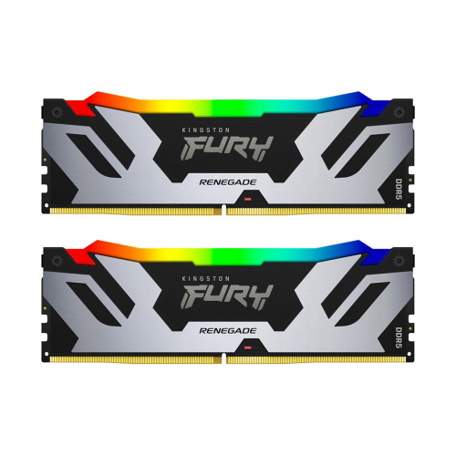 Комплект модулей памяти Kingston FURY Renegade RGB XMP KF564C32RSAK2-32 DDR5 32GB (Kit 2x16GB) 6400M фото 3