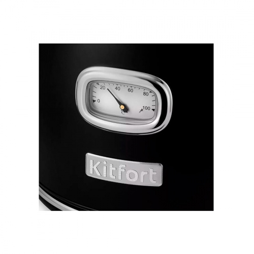 Чайник электрический Kitfort KT-6150-2 чёрный фото 3