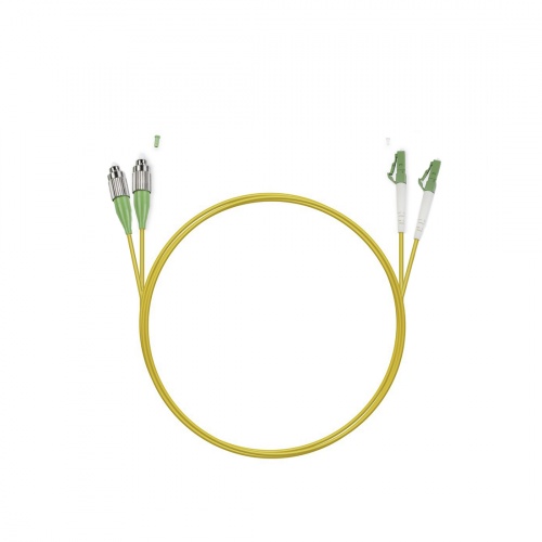 Патч Корд Оптоволоконный FC/APC-LC/APC SM 9/125 Duplex 2.0мм 1 м фото 3
