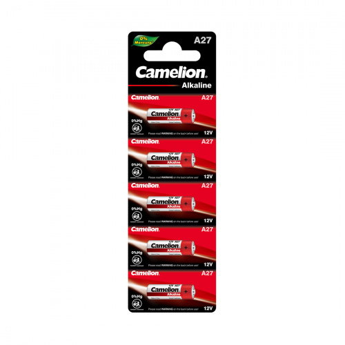 Батарейка CAMELION Alkaline A27-BP5 фото 2