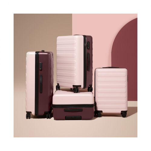 Чемодан NINETYGO Rhine Luggage 28" Pink+Red фото 2
