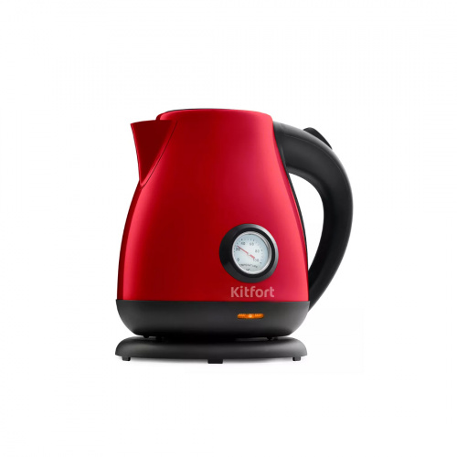Чайник электрический Kitfort КТ-642-5 красный фото 2