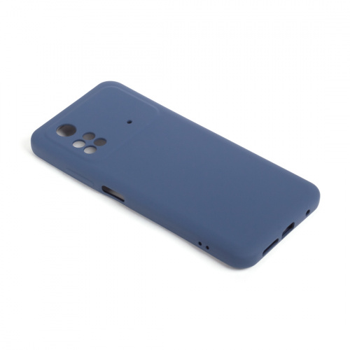 Чехол для телефона XG XG-HS130 для POCO M4 Pro Силиконовый Синий фото 3
