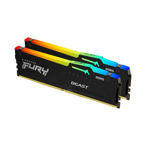 Комплект модулей памяти Kingston FURY Beast KF548C38BBAK2-16 DDR5 16GB (Kit 2x8GB) 4800MHz фото 2