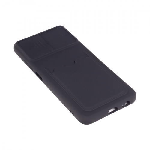 Чехол для телефона X-Game XG-S076 для Redmi Note 10S Чёрный Card Holder фото 3