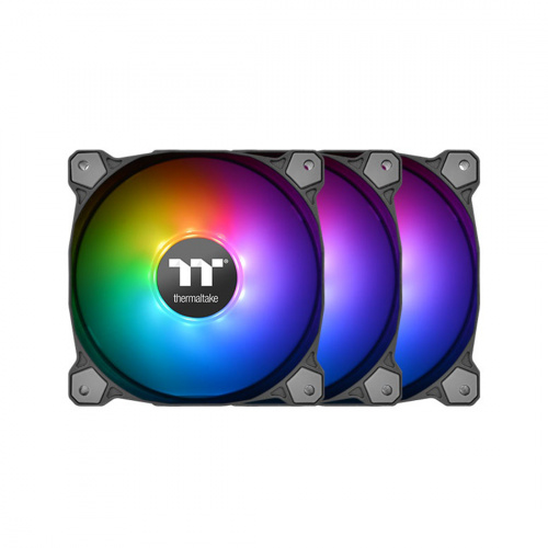 Кулер для компьютерного корпуса Thermaltake Pure Plus 12 RGB TT Premium Edition (3-Fan Pack) фото 2
