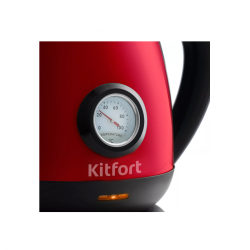 Чайник электрический Kitfort КТ-642-5 красный фото 4