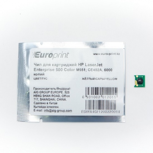 Чип Europrint HP CE402A фото 2