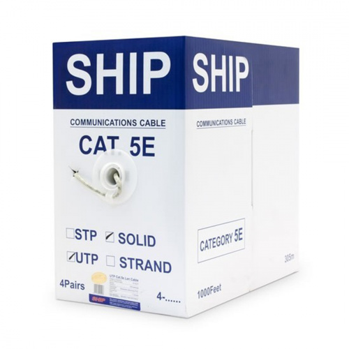 Кабель сетевой SHIP D135-VS Cat.5e UTP 30В PVC фото 3